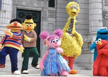 “Sesame Street” posts Pride Month message featuring rainbow-colored muppets