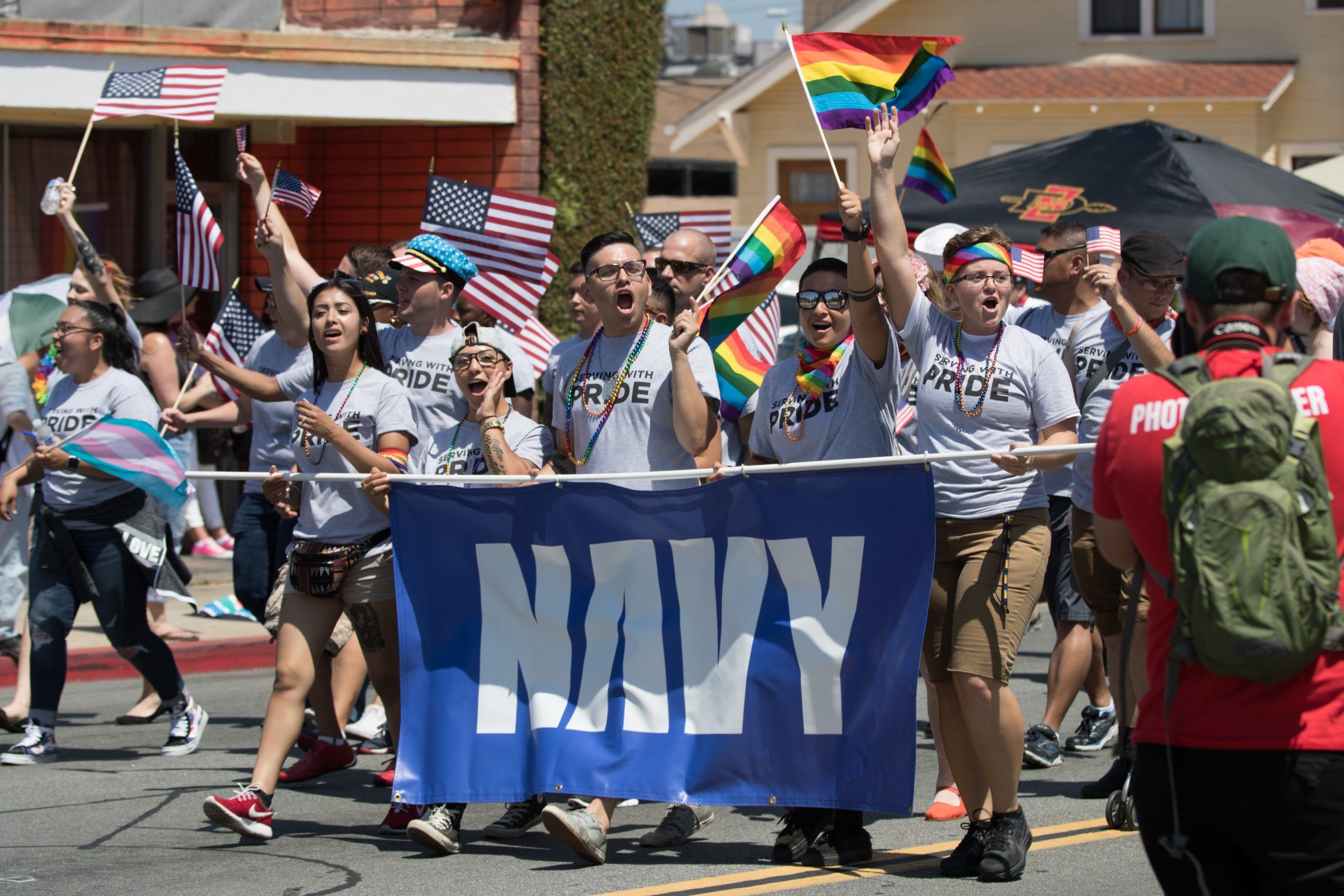 San Diego (CA) Pride parade July 15, 2017