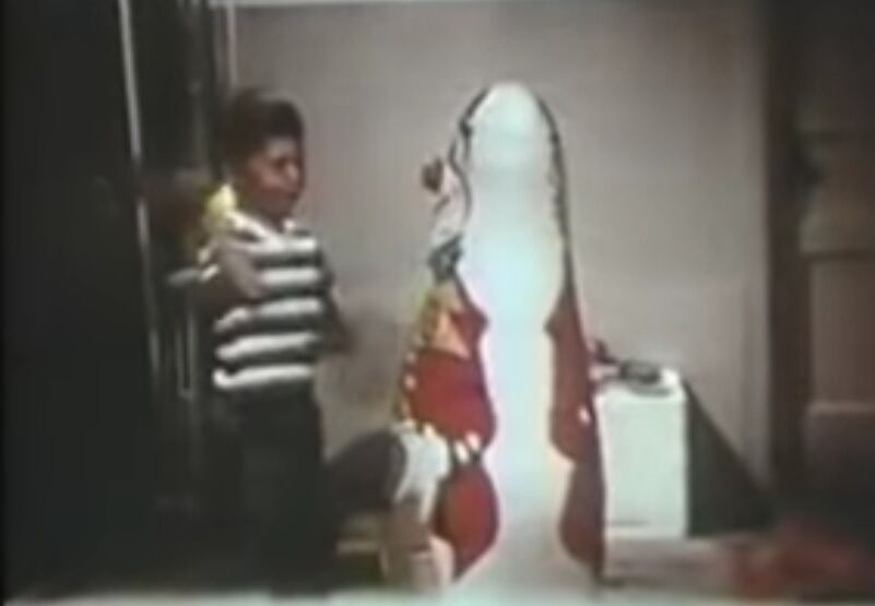 Scene from the Bobo Doll experiment