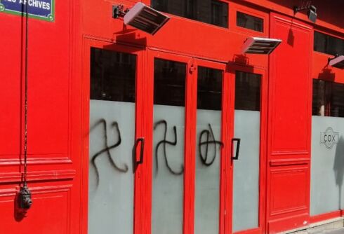 Swastikas spray painted on gay bars during Paris’ weekend of “hatred”
