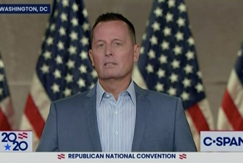 R-Grenell-speech Richard Grenell speaks at the Republican National Convention