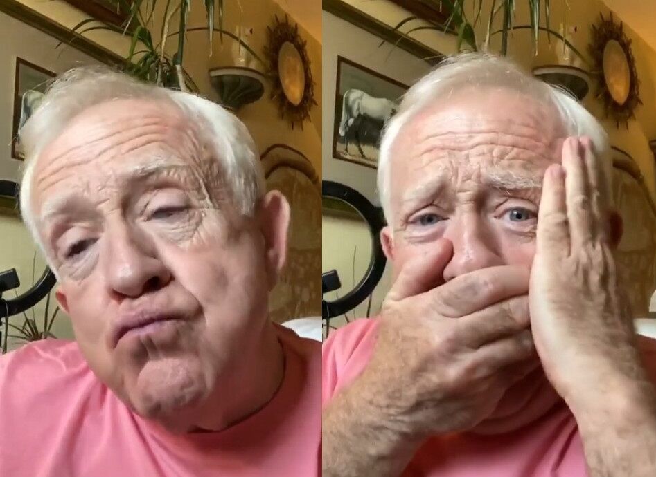 Leslie Jordan reacting to WAP