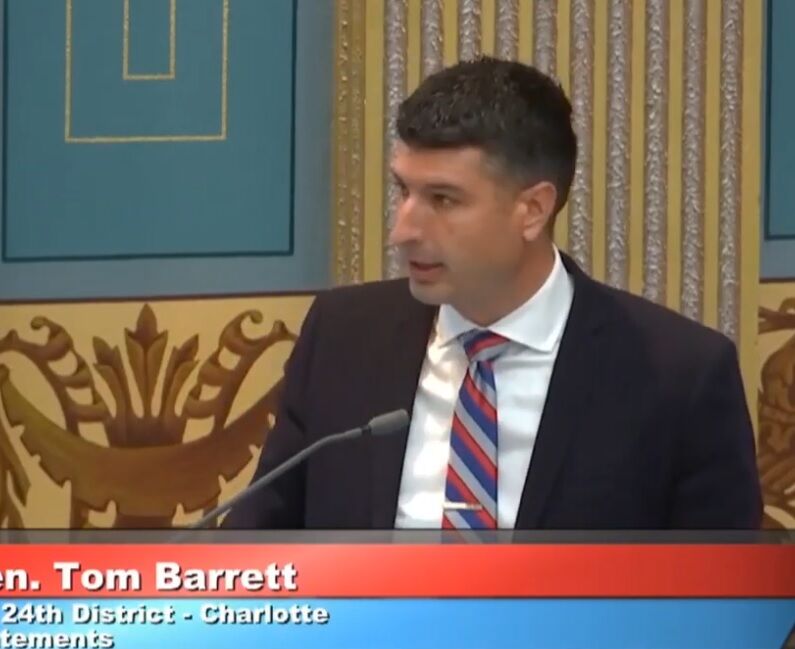 Michigan Sen. Tom Barrett (R)