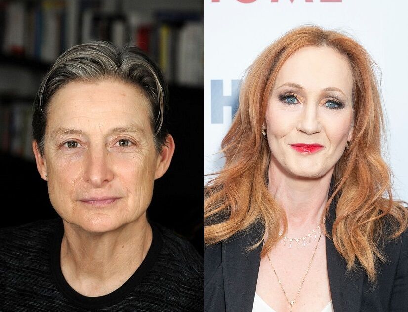 Judith Butler (l) and J.K. Rowling