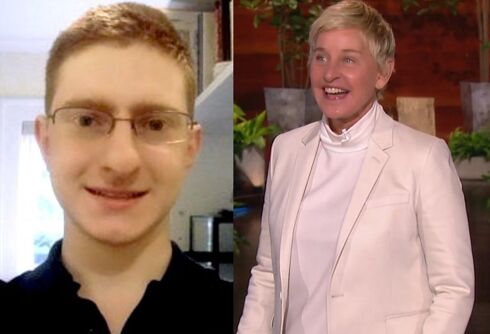 Ellen takes responsibility for toxic workplace & cites gay teen in first monologue of new season