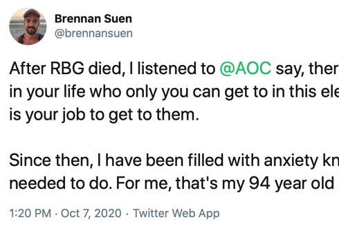 Gay man’s heartwarming story about his Republican grandma made AOC proud