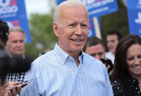 Joe Biden said “there are at least three” genders & shut down a conservative activist
