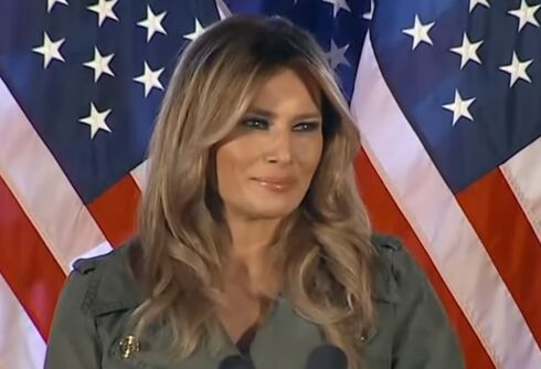 Melania Trump says Democrats want to “destroy our traditional values”