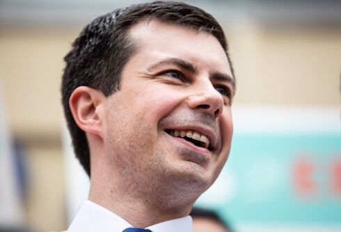 Pete Buttigieg rips into Donald Trump for leaving his supporters in the freezing cold