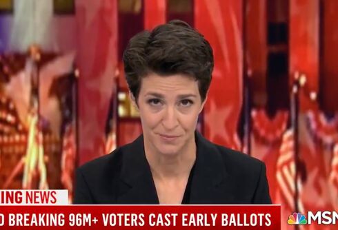 Rachel Maddow goes into quarantine right as nation anticipates the election being called