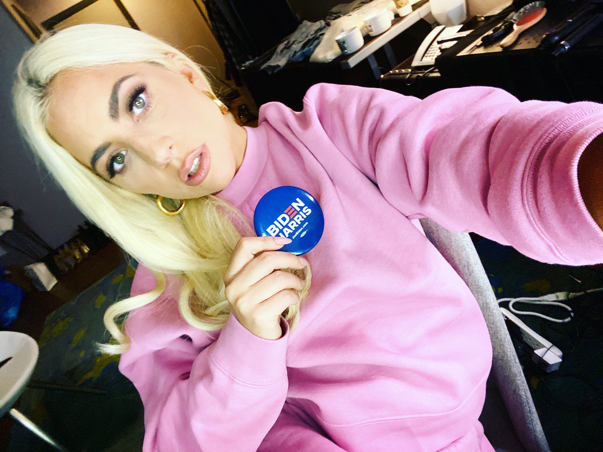 Lady Gaga rallies voter for Joe Biden