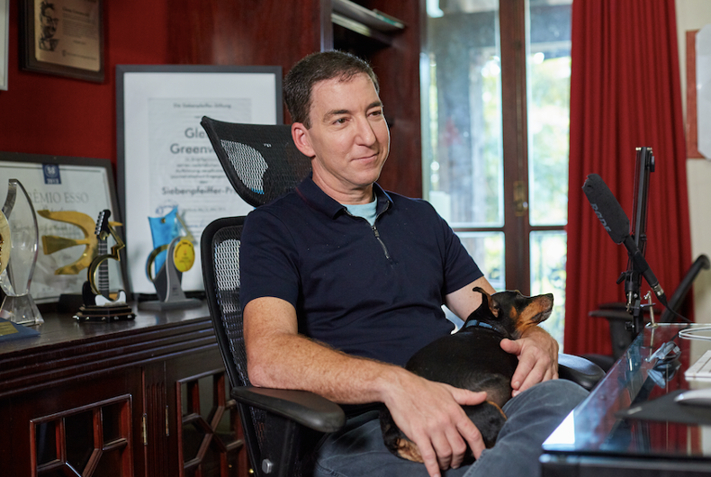 Glenn Greenwald defends Matt Gaetz’s vote against marriage equality