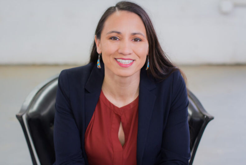 Sharice Davids Headshot Out congresswoman Sharice Davids is fighting to keep her seat for a second term. Here’s why.