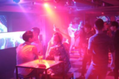 Scene from a gay bar in Taipei