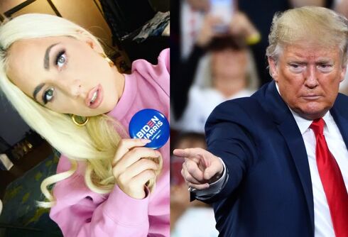 Lady Gaga eviscerated Donald Trump at a Biden rally. Trump couldn’t pronounce her name at his rally.