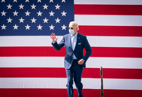 Joe Biden makes pledge to lead the “most pro-equality administration in history” of America