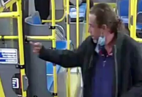 Man punches teen in the face on a bus while shouting “I hate gay people”