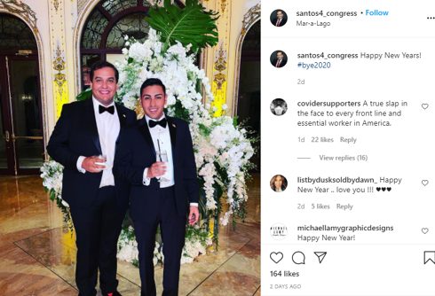 Gay Republican attends Mar-A-Lago maskless party & then blames media for his fiancé’s firing