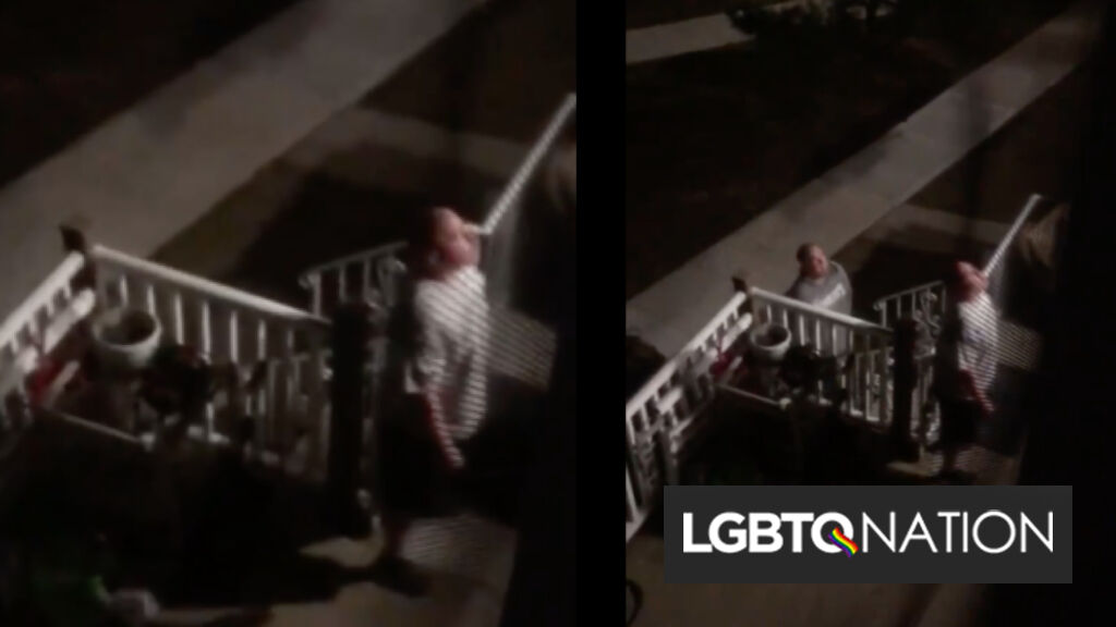A Drunk Partygoer Threatens A Neighboring Gay Couple On