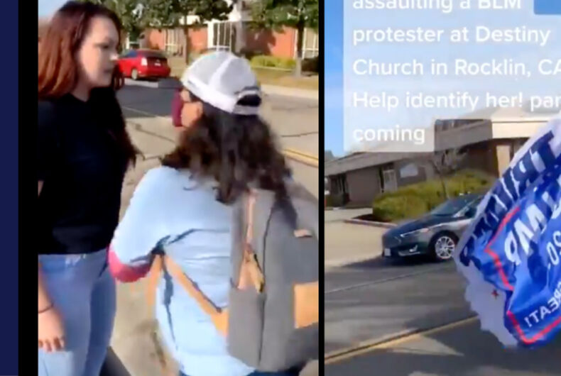 Maskless Bully Attacks Lgbtq Activist Outside Church And Shouts Slurs In 