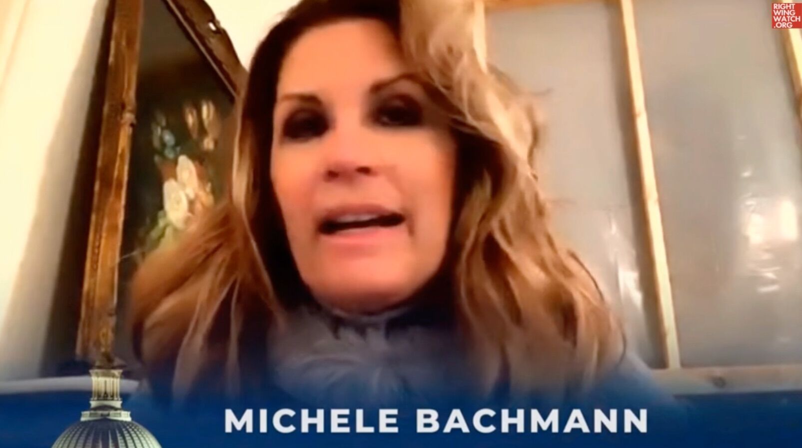 Michele Bachmann blames Democrats for storming the Capitol