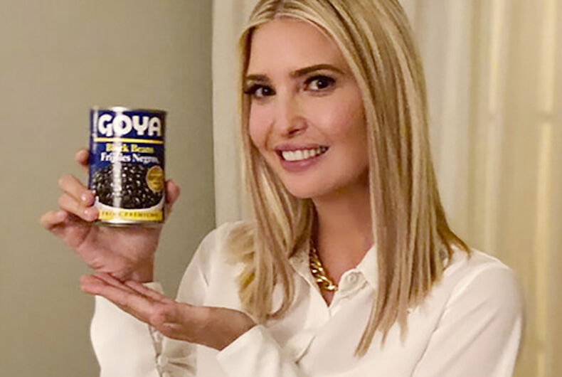 Ivanka and Goya The top seven jobs for Ivanka Trump & Jared Kushner after they leave the White House