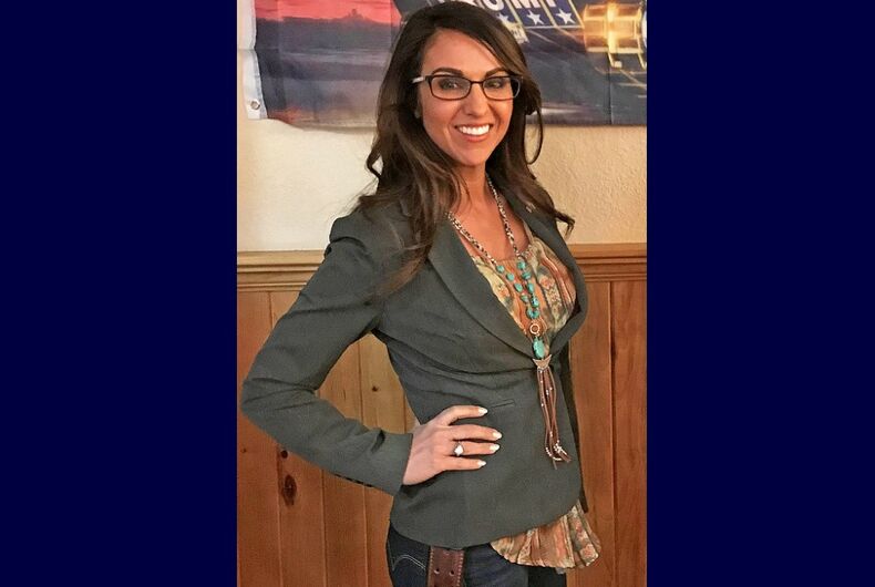 Lauren Boebert Wore A Let S Go Brandon Dress To Meet Donald Trump Thinks It S Hilarious Lgbtq Nation Lauren Boebert Wore A Let S Go Brandon Dress To Meet Donald Trump Thinks It S Hilarious Lgbtq Nation