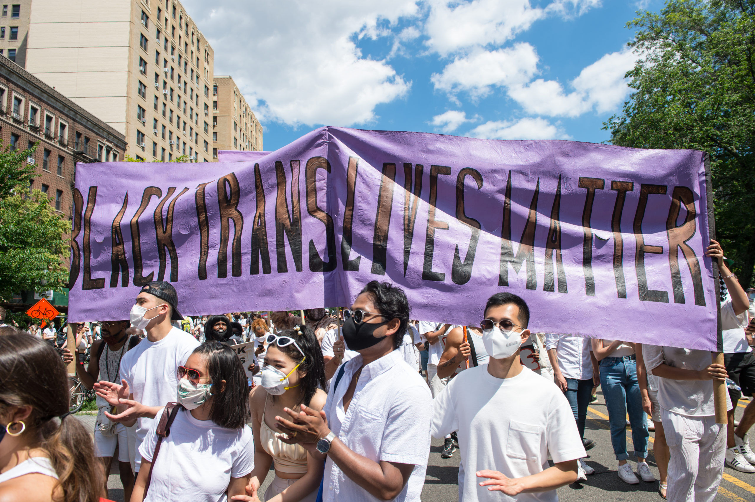 The Brookyn Liberation - An Action for Black Trans Lives Protest held in Brooklyn, New York on June 14, 2020.