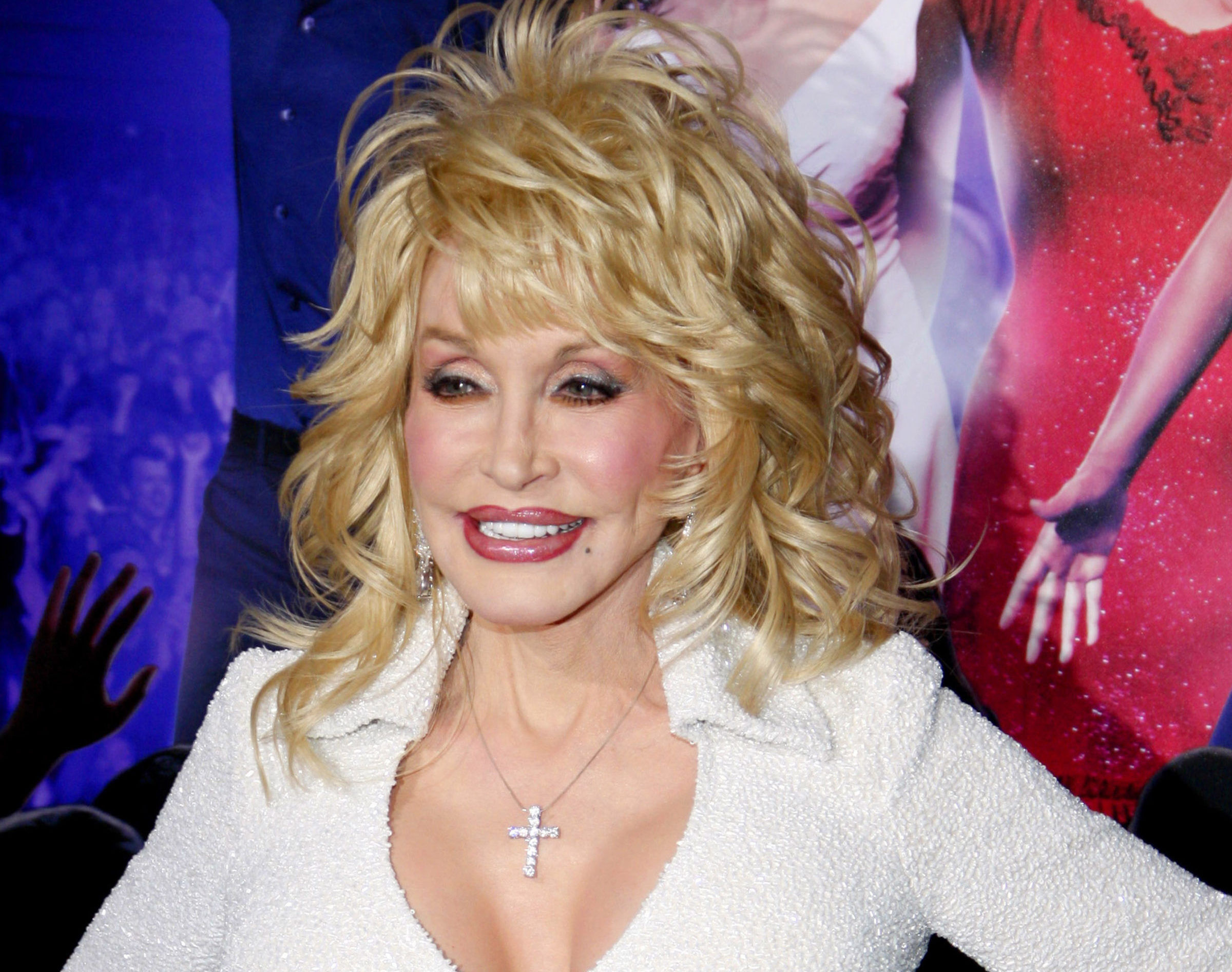 Dolly Parton at the Los Angeles Premiere of "Joyful Noise" held at the Grauman's Chinese Theater in Los Angeles, California, United States on January 9, 2012.