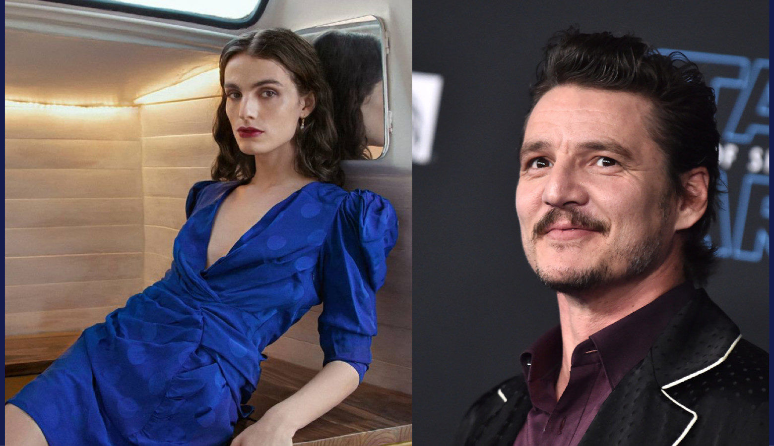 Lux (left - screenshot) and Pedro Pascal (right - Shutterstock)