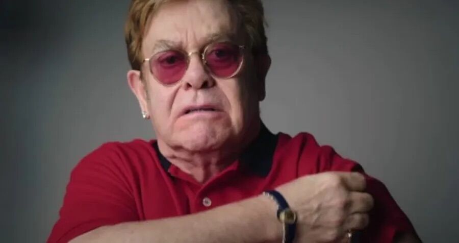 Elton John appears in a new British PSA promoting the coronavirus vaccine