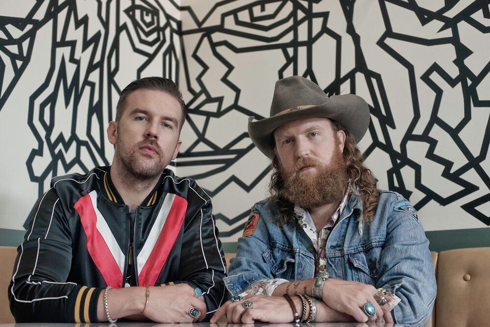 T.J. Osborne (left) and John Osborne, the Brothers Osborne