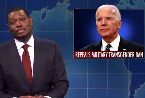 Saturday Night Live’s Michael Che tells transphobic joke involving Joe Biden