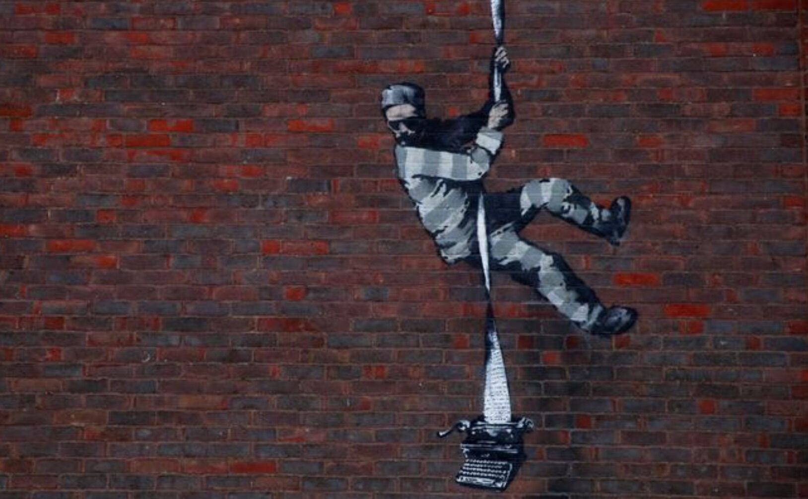 Banksy's "Create Escape"