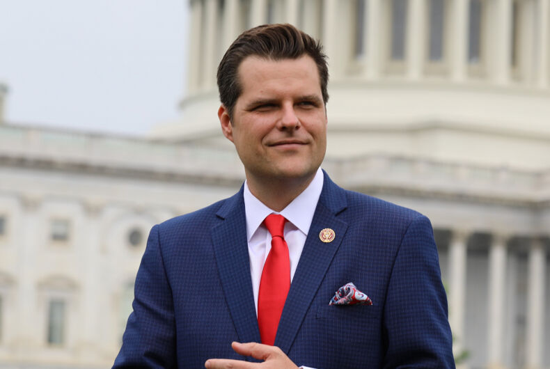 Matt-Gaetz Rep. Matt Gaetz (R-FL)
