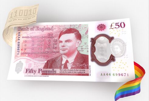WWII hero Alan Turing becomes the first gay man on a British banknote