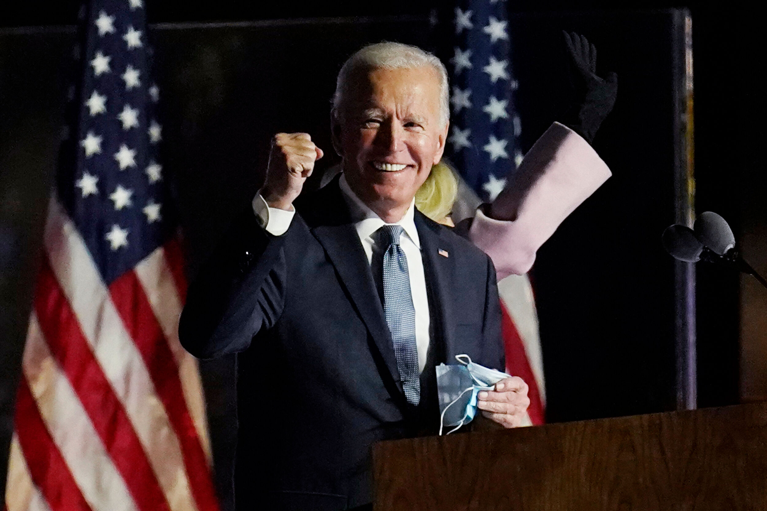 President Joe Biden takes no malarkey