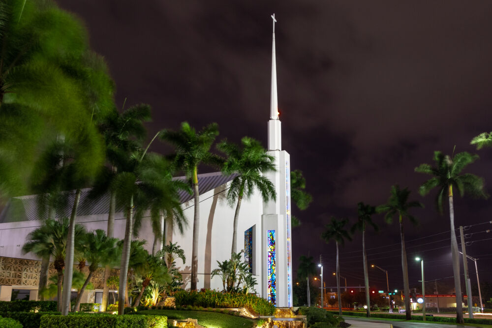 October 01, 2019: Coral Ridge Presbyterian Church is a Christian megachurch in Ft. Lauderdale, FL.