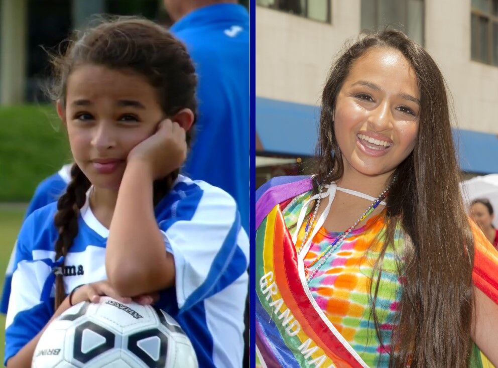 Jazz Jennings, then and now