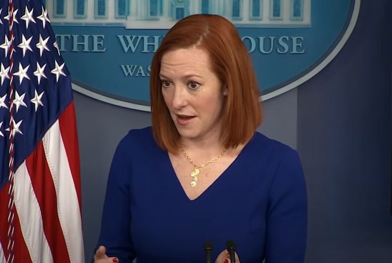 jen-psaki White House Press Secretary Jen Psaki