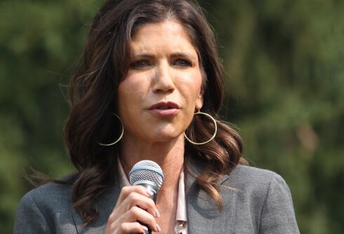 Gov. Kristi Noem issues threat to trans students just in time for Christmas
