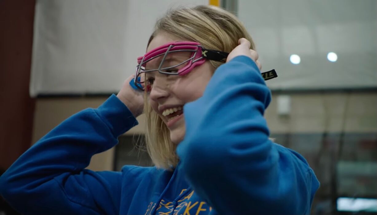 This 14-year-old teen athlete is like any other kid. She just wants to play.