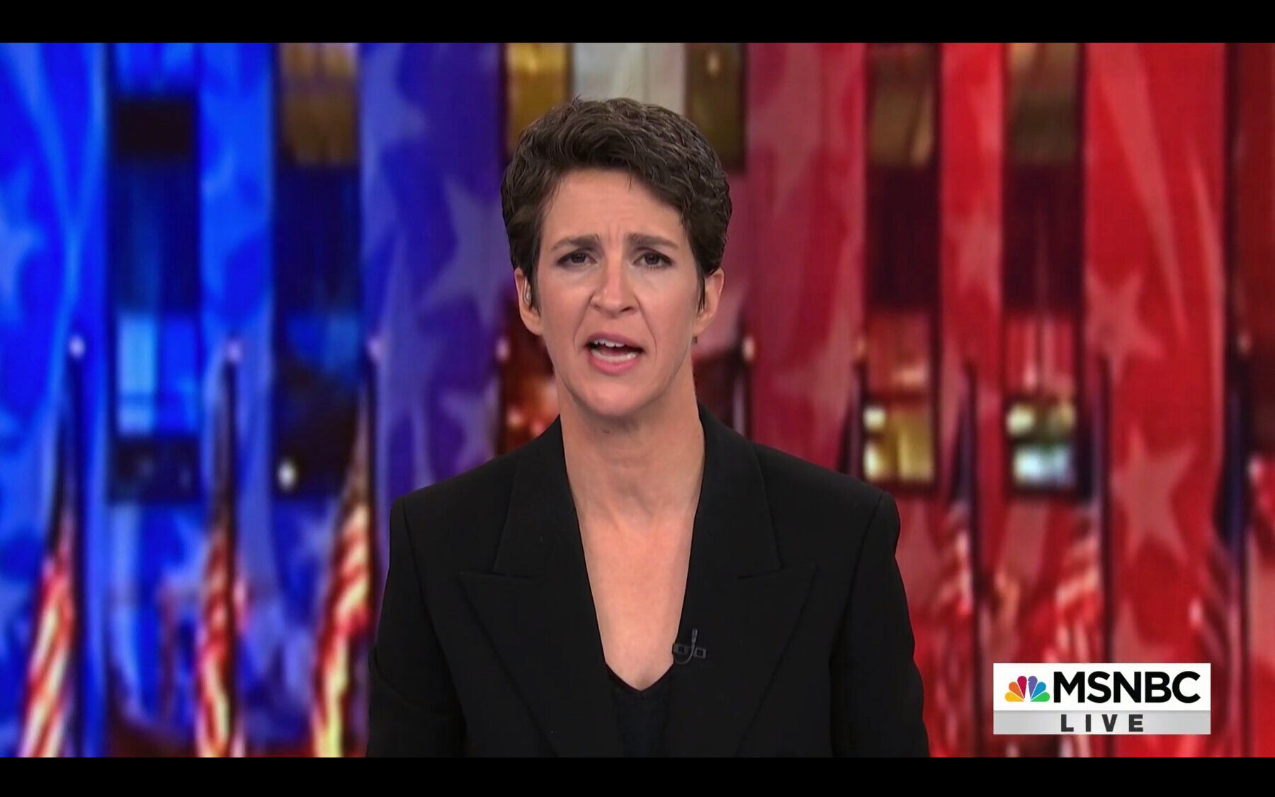 MSNBC host Rachel Maddow