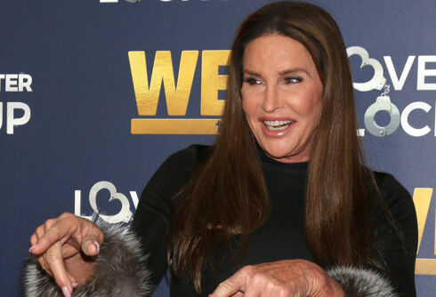 Caitlyn Jenner opposes letting trans girls play school sports. It’s her first campaign issue.
