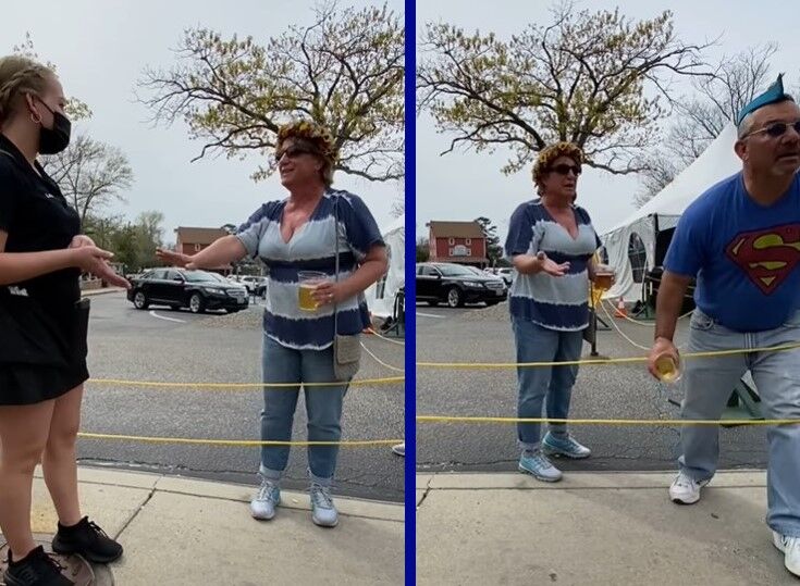 Middle school vice principal hurls beer at trans woman at restaurant as his wife shouts slurs