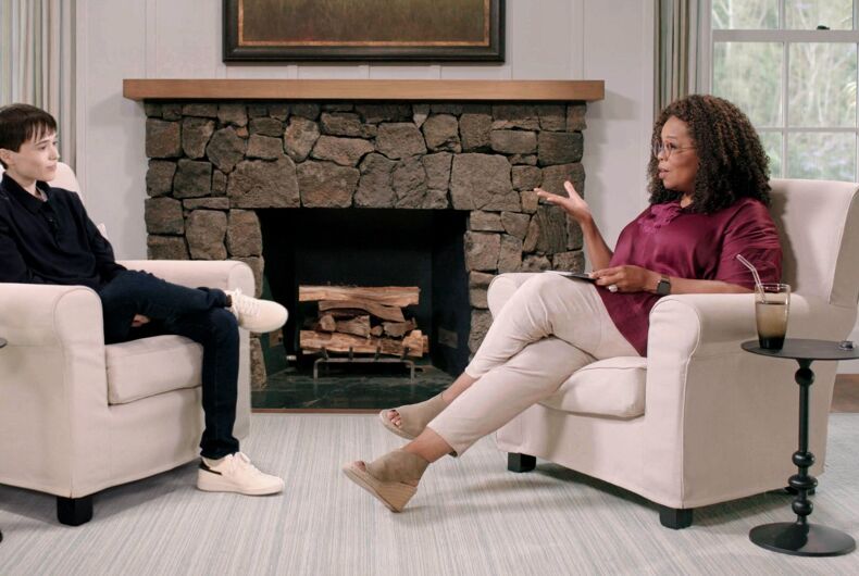 Elliot Page tells Oprah Winfrey about the "joy ...