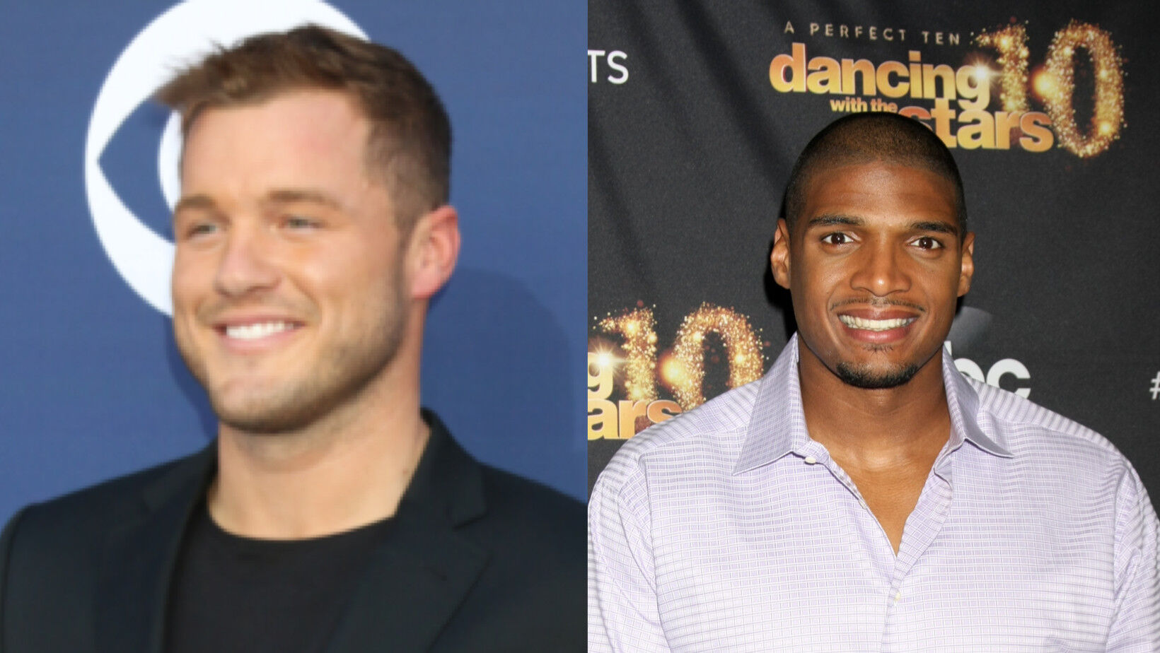 Colton Underwood (left) and Michael Sam (right)