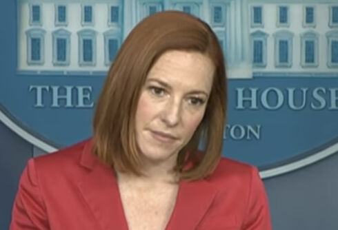 Jen Psaki stomps out right-wing reporter’s jumbled questions & absurd Kamala Harris claim
