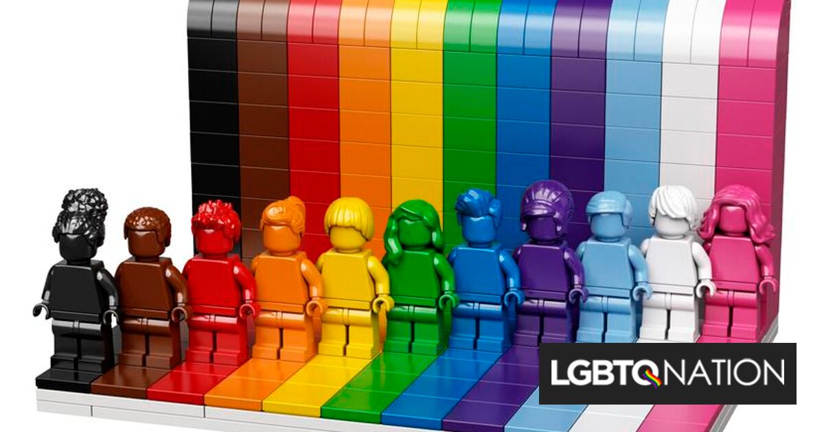 LEGO releases first LGBTQ Pride set because "everyone is awesome