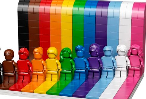 LEGO releases first LGBTQ Pride set because “everyone is awesome”